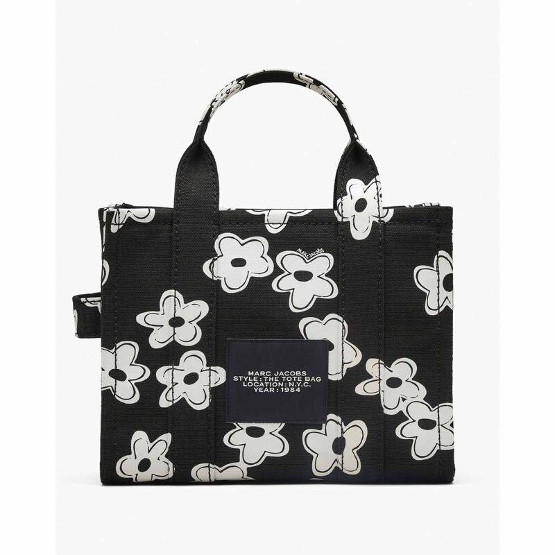 MARC JACOBS The Daisy Canvas Small Tote Bag image number 3